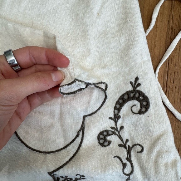 Anthropologie Skirt with Floral Embroidery - Picture 2 of 4